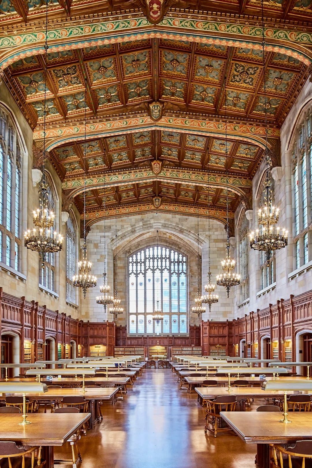 Law library interior